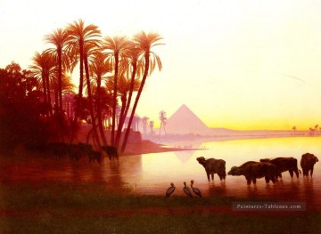  Nil Art - Le long des paysages du Nil Charles Théodore Frère